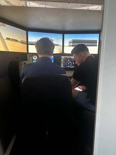 Cockpit view
